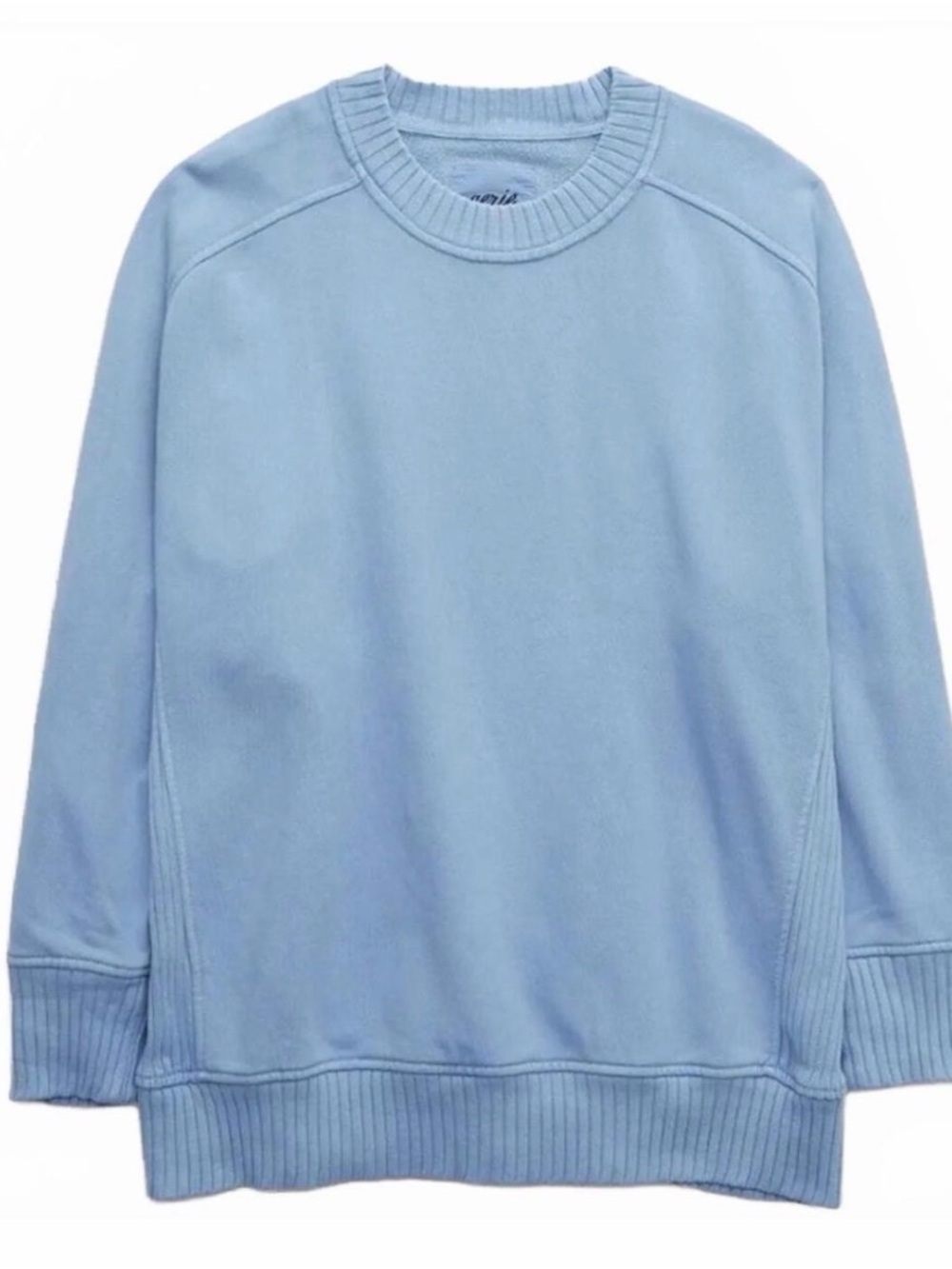 aerie Pastel Blue Crewneck Sweatshirt